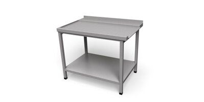 Odoberací stôl s policou VS-2 P 750-760x800 mm