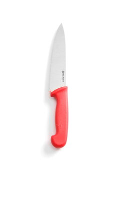 Nôž kuchynský 18cm, červený