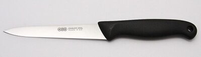 Nôž kuchynský  5´´  125mm žltý, plast.rúčka 10PK