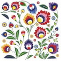 Obrúsky 33x33cm Polish Folk 20ks/bal 12PK