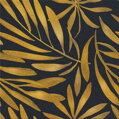 Obrúsky AIRLAID 40x40cm Golden leaves 50ks/bal 8PK