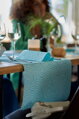 Obrúsky Dunisoft 40cm Breeze Mint Blue 60ks/bal, 6bal/krt
