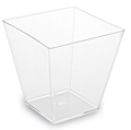 Pohárik hranatý Finger food číry5x5x4,5cm 60ml 50ks/bal,20bal/krt