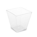 Pohárik hranatý Finger food číry 5,9x5,9x4,5,4cm 100ml 50ks/bal 20bal/krt