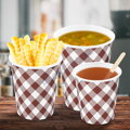 Pohár papier.káro 420ml 50ks/bal  16bal/krt
