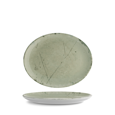 Tanier oválny 20 cm - Stone Green