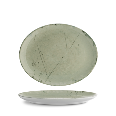 Tanier oválny 28 cm - Stone Green