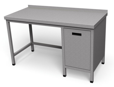 Pracovný stôl s výklopným košom SD-5 1000x600 mm