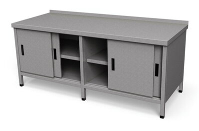 Pracovný stôl uzatvorený dlhý SDV-1 2000x600 mm