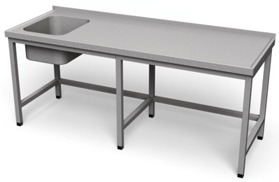 Umývací stôl dlhý USV-1 2000x600 mm
