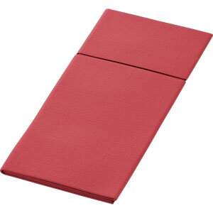 Púzdro na príbor Slim Duniletto 40x33cm bordo 65ks/bal 4bal/krt