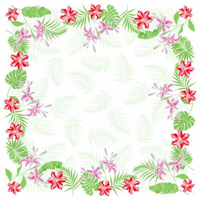 Obrus Trolical Lily Dunicel 84x84cm 20ks/bal 5bal/krt