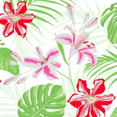 Obrúsky Tropical Lily Field 40x40cm 60ks/bal 6bal/krt