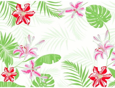 Prestieranie Tropical Lily Papierové 30x40cm 250ks/bal 4bal/krt