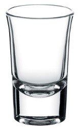 Pohár Boston 40ml sklo PK12/72