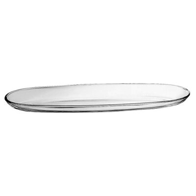 Podnos ovál sklo 30x9,5cm Fenice plate 6PK