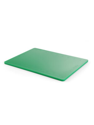 Doska na krájanie zelená 500x380x12mm s mierkou HDPE 6PK