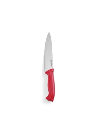 Nôž kuchynský 18cm, červený