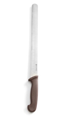 Nôž na šunku/kebab 35cm, hnedý