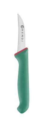 Nôž vykrajovací krátky 7cm, zelený GREEN LINE