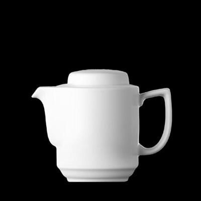 Konvica kávová s vekom 0,4l  DIANA, porcelán