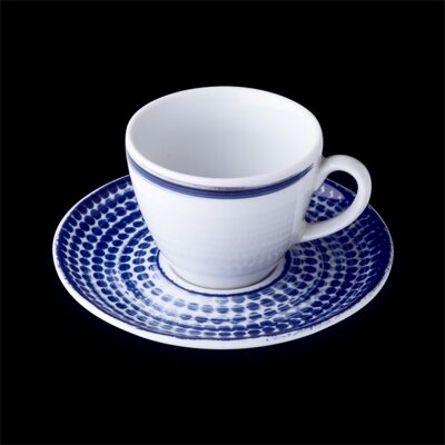 Šálka 15cl POINTS porcelán, dekor X8821