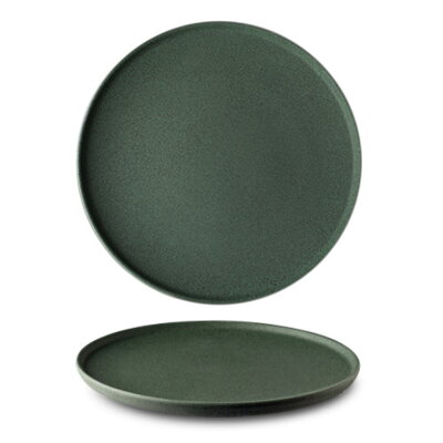 Tanier plytký 26cm GRANIT Verde 3 raw, porcelán