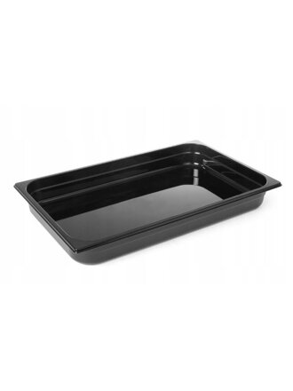 Gastronádoba GN 1/1-65mm polykarbon čierna
