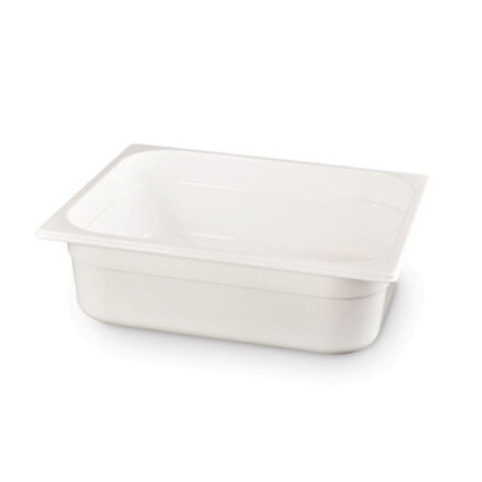 Gastronádoba GN 1/2-100mm polykarbon biela