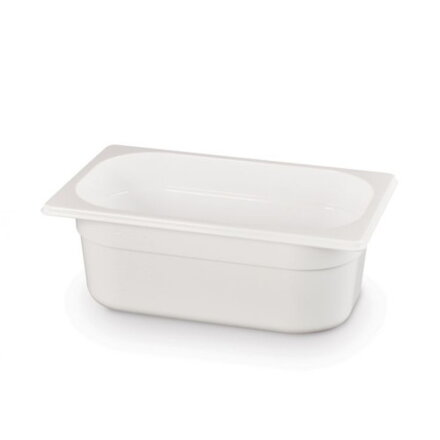 Gastronádoba GN 1/4-100mm polykarbon biela