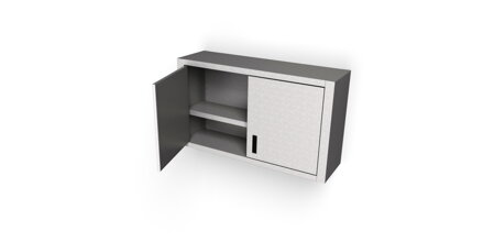 Nerezová závesná skrinka NZS-2 800 mm