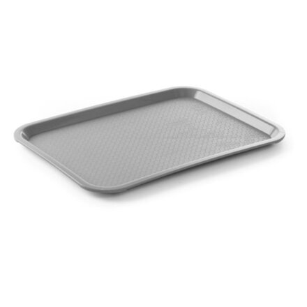 Podnos 305x415mm FAST FOOD šedý PP