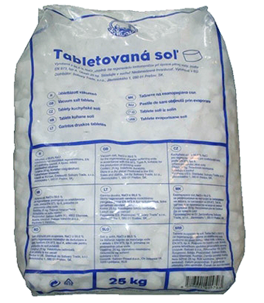 Soľ tabletovaná 25kg