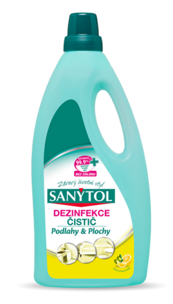 Sanytol-dezinfekcia-univ. Citrón podlahy a plochy 1000ml, 12/PK