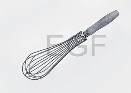 Metla šľahacia 50cm antikor 