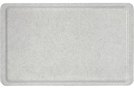 Podnos polyester. obdĺžnik 53x37cm, EN1/1, farba frisia grey 043, Melform