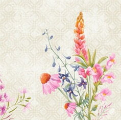 Obrúsky Floret Dunisoft 40x40cm 60ks/bal 6bal/krt