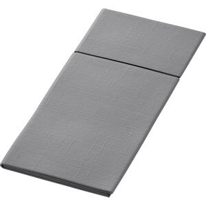 Púzdro na príbor Slim Duniletto 40x33cm tmavo šedá 65ks/bal 4bal/krt