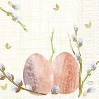 Obrúsky Willow Easter 3vr. 33x33cm 50ks/bal 10bal/krt
