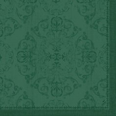 Obrúsky DNL Opulent Tmavo zelená 40cm 45ks/bal 12bal/krt