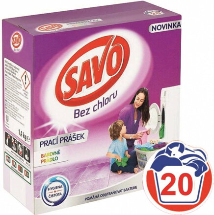 Savo prací prášok Color 20p 1,4kg  