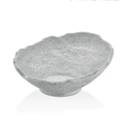 Misa sivá granit šikma 23,2x22,5cm melamin 24PK