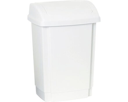 Kôš odpad. preklapací 25l biely