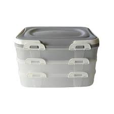 Box 3-poschodový plast na koláče