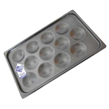 Plech na lievance GNL, veľkosť GN1/1, 12ks liev. D9cm, teflón