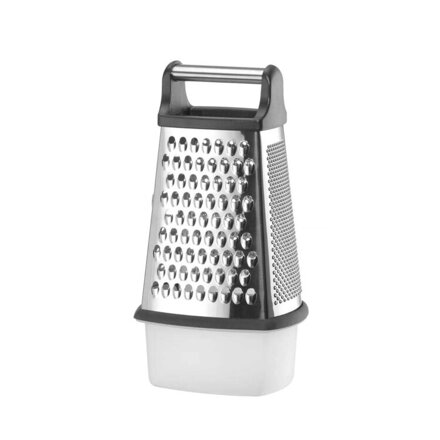 Strúhadlo 4-hranné antikor s nádobkou 