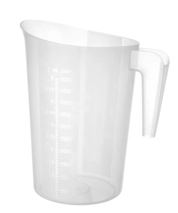 Odmerka 5L D210xH270mm polypropylén