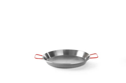 Panvica D34cm, 2 uši, na paellu, oceľ. plech