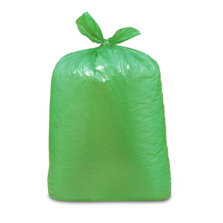 Vrecia na odpad 70x110cm 120l,zelené 25ks/rol, 60my,10rol/k