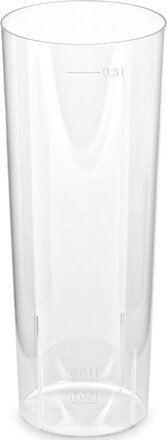 Pohár 0.02/0.04/0.3l kryštál Longdrink 10ks/bal, 50bal/krt, 500PK,